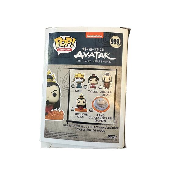Funko POP! Fire Lord Ozai 999 Nickelodeon Avatar The Last Airbender IN HAND NEW - Picture 3 of 6